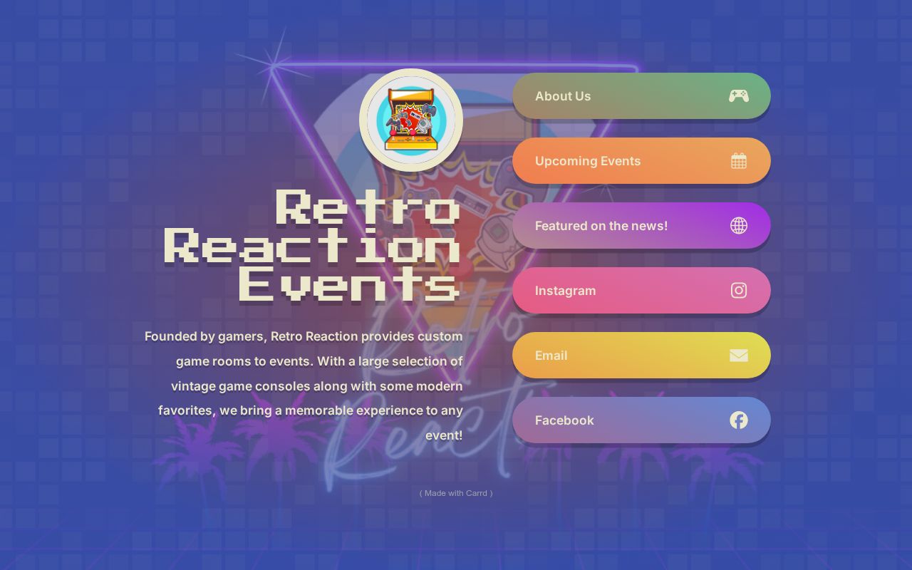 Retro Reaction Events